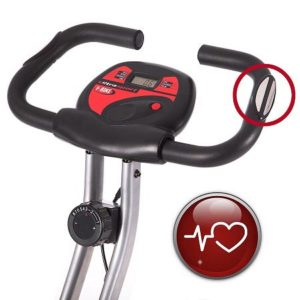 ultrasport f bike folding exercise bike