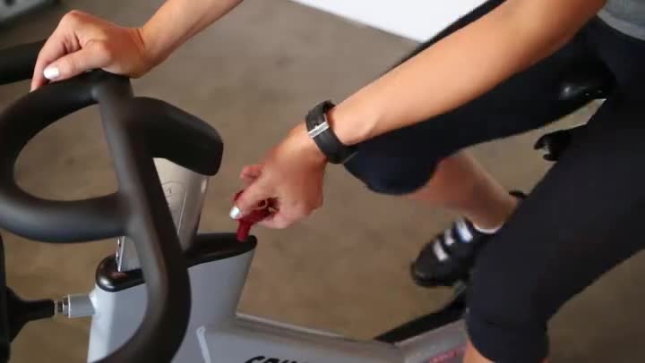 fat burning spin bike workout