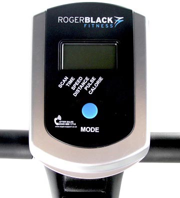 Roger black magnetic discount folding exercise bike