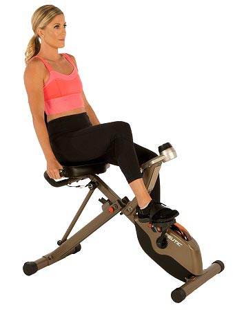 Folding recumbent best sale exercise bike uk